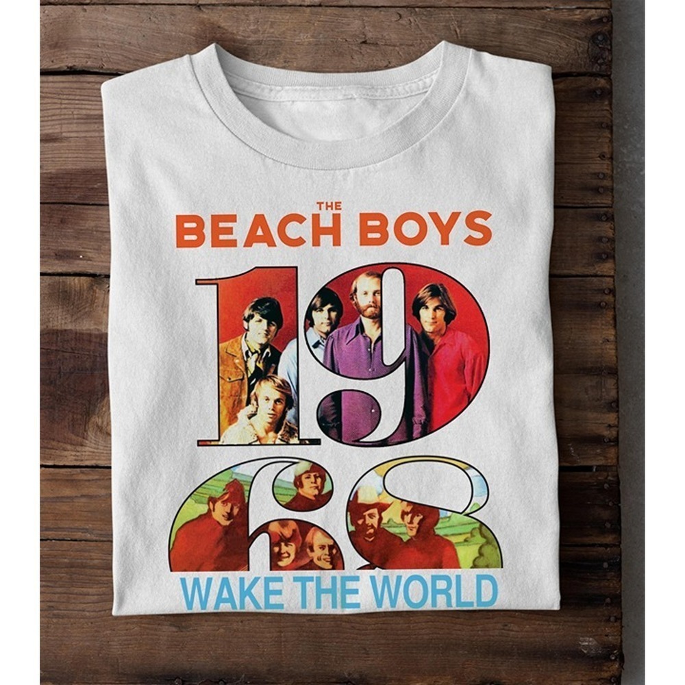 Beach Boys Shirt, Gildan Graphic Music Fan Unisex Cotton Tee For Fans 05